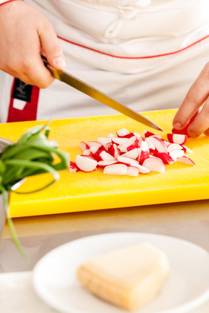 chef at workの写真素材