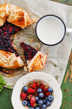 berry galetteの写真素材