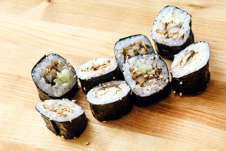 tasty sushiの写真素材