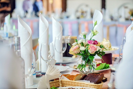 wedding tableの写真素材