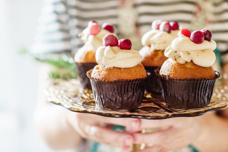 Christmas cupcakes