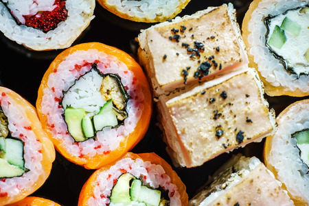 tasty sushiの写真素材