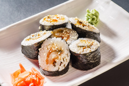 tasty sushiの写真素材
