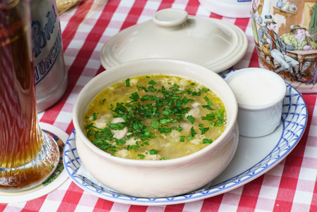 soup in the pubの写真素材