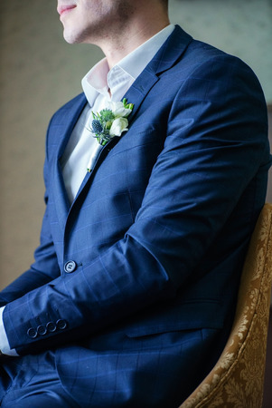 elegant groomの写真素材