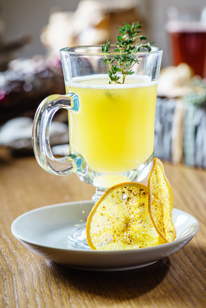 winter drinkの写真素材