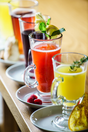 winter drinkの写真素材