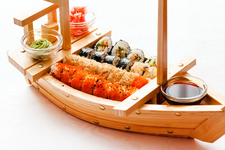 tasty sushiの写真素材