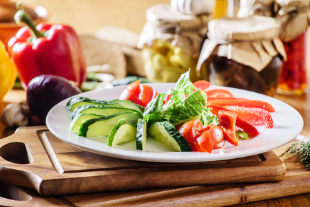 fresh vegetablesの写真素材