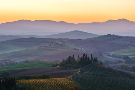 Tuscany landscapeの写真素材