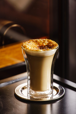 coffee with chocolateの写真素材