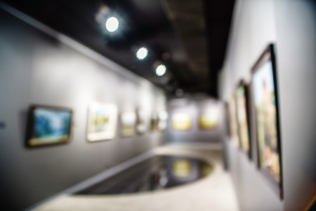 Art gallery generic backgroundの写真素材