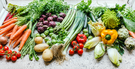 fresh vegetablesの写真素材