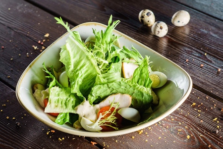 caesar saladの写真素材