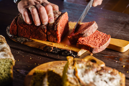 healthy breadの写真素材