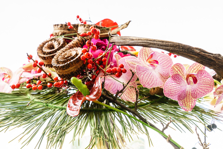 winter bouquetの写真素材