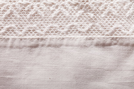 White lace background