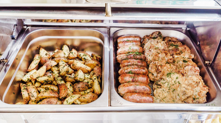 breakfast in the hotelの写真素材