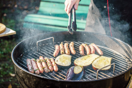 grilled sausage