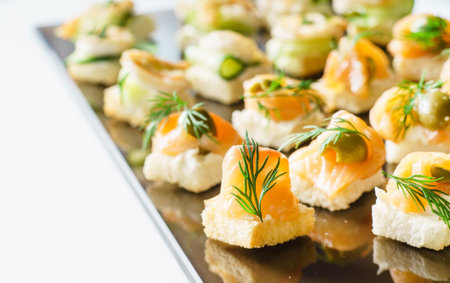 tasty appetizerの写真素材