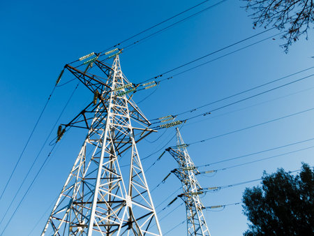 High-voltage tower