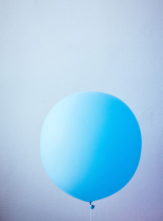blue balloonの写真素材
