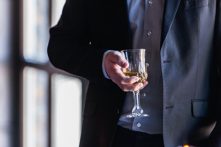 men with drinkの写真素材