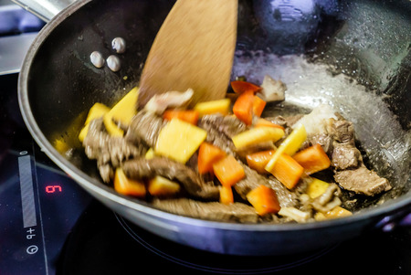 chef at workの写真素材