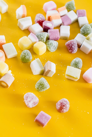 colorful candyの写真素材