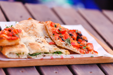 italian pizzaの写真素材