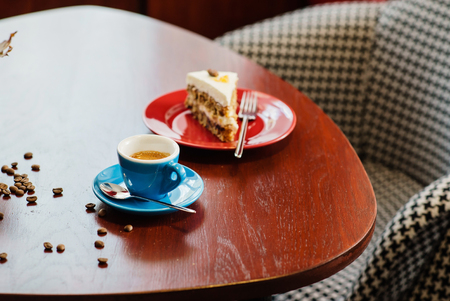 cup of espressoの写真素材