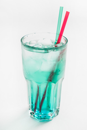 cocktail on the white backgroundの写真素材