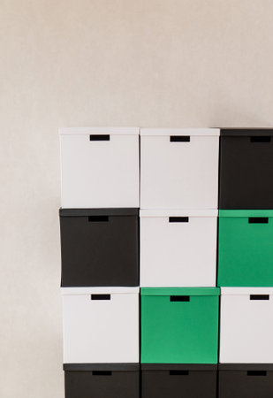 cardboard boxes