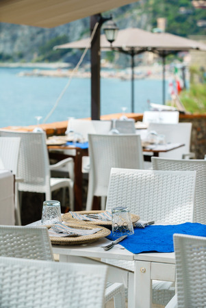 outdoor cafeの写真素材