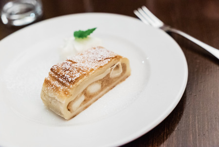 apple strudelの写真素材