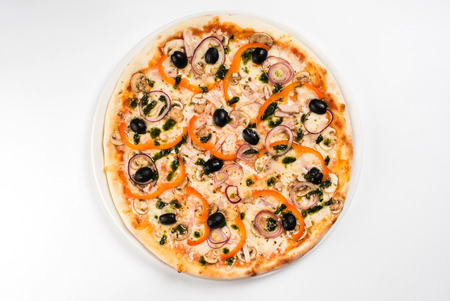 tasty pizzaの写真素材