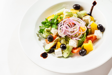 greek saladの写真素材