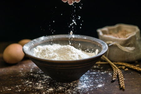 spelt flourの写真素材