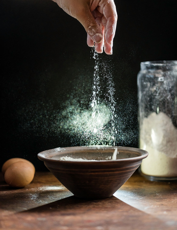 spelt flourの写真素材