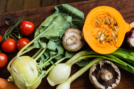 organic vegetablesの写真素材