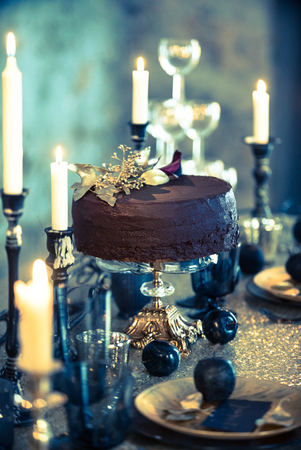 Christmas cakeの写真素材