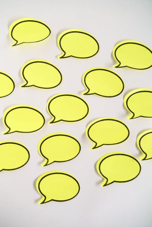 Yellow sticky notes