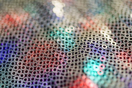 colorful sequined textureの写真素材