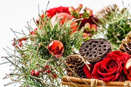 winter bouquetの写真素材