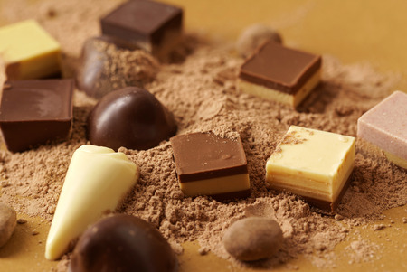 Chocolate sweetsの写真素材
