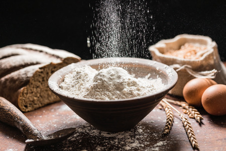 spelt flourの写真素材
