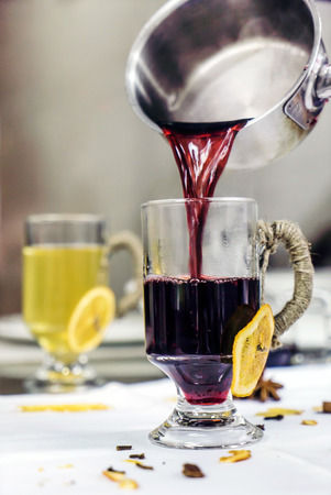mulled wineの写真素材