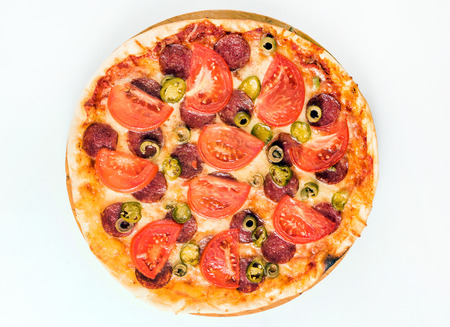 tasty pizzaの写真素材