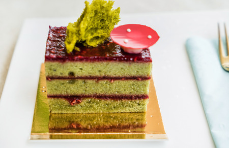 pistachio cakeの写真素材