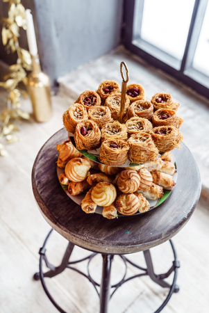 Christmas dessertsの写真素材